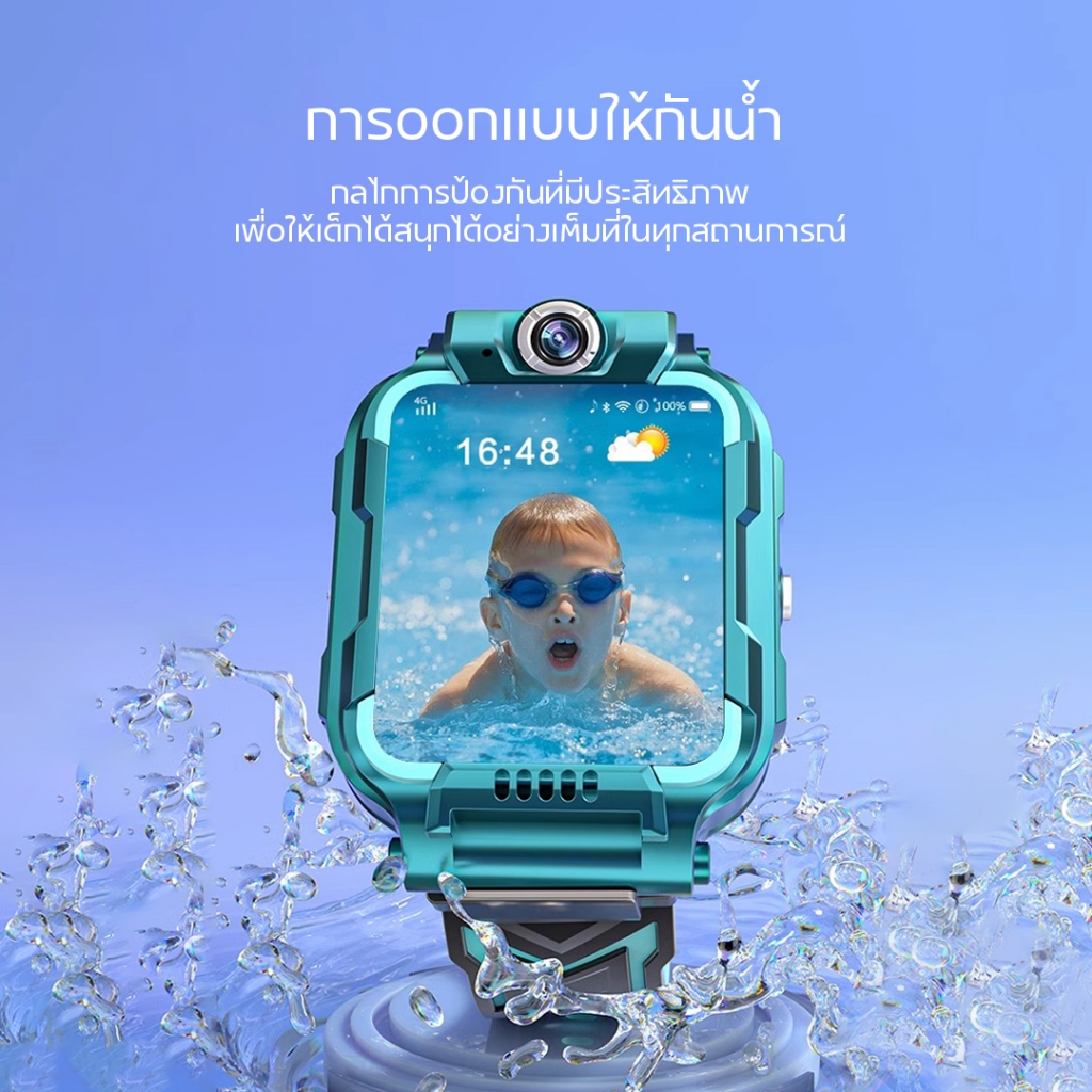 นาฬิกาเด็ก เมนูไทย Q88S/Q19 GPS โทรได้ ถ่ายรูปได้ สมาทวอช นาฬิกาข้อมือ ยกได้หมุนได้ นาฬิกากันเด็กหาย มีปลายทาง - รูปที่ 6