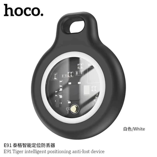 Hoco E91 Tag อุปกรณ์ติดตาม GPS ค้นหาตำแหน่งสิ่งของ รองรับ Find My ไม่ต้องติดตั้งแอพเพิ่ม แบตเตอรี่ 9-12 เดือน