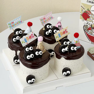 Baker Tree หมวกปาร์ตี้ หมวกตกแต่งเค้ก หมวกวันเกิดมินิ มินิมอล ขนาดเล็ก