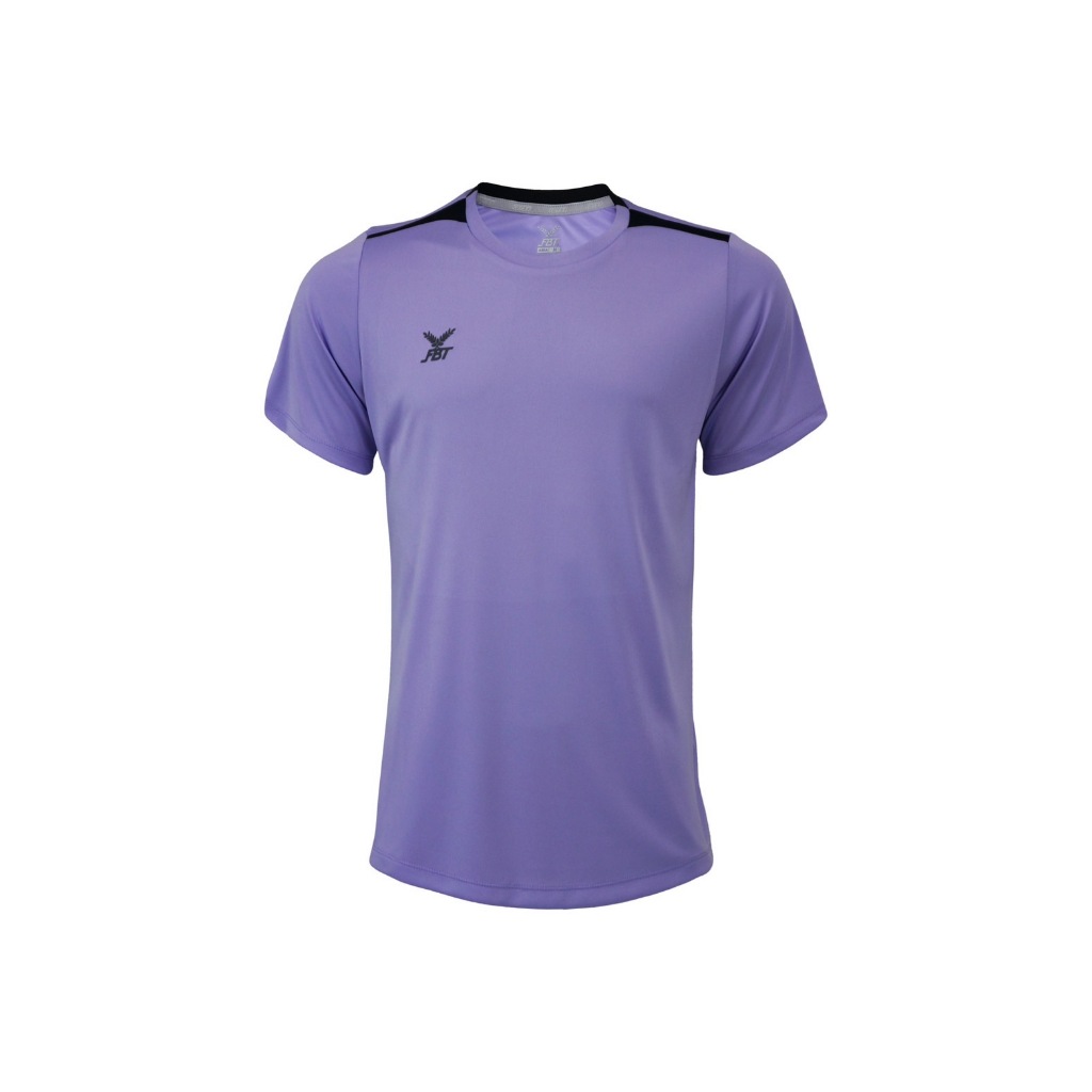 เสื้อกีฬา FBT B2A219 เสื้อฟุตบอลสีล้วน