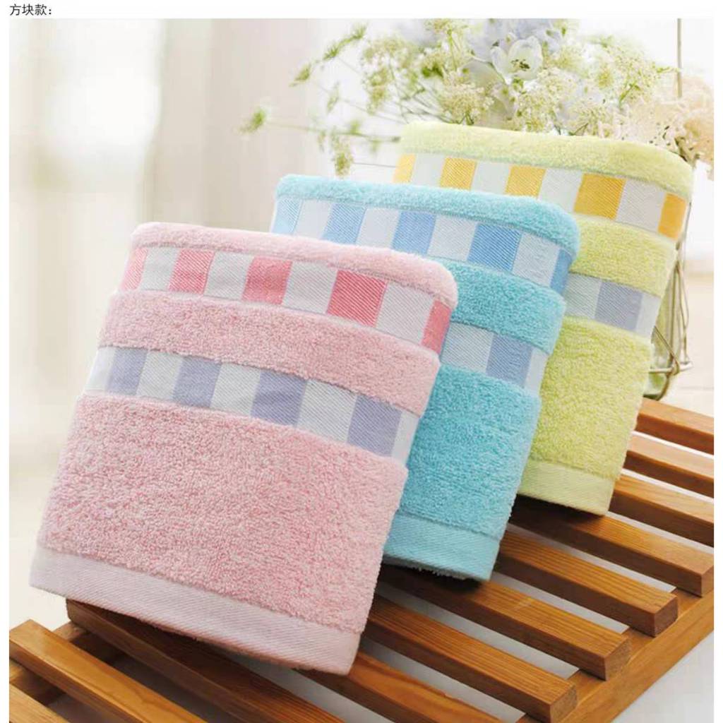 ผ้าเช็ดตัว ขนาดใหญ่ เนื้อผ้าหนาอย่างดี cotton100%(70*140cm)