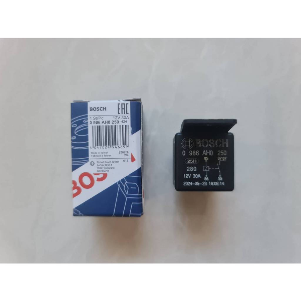 รีเลย์ 12V 5ขา BOSCH แท้ 1หน้า