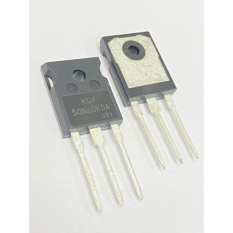 IGBT 50A 600V (แพ็ค1ชิ้น) Field Stop Trench IGBT 600V/100A ,277W KGF50N60KDA KECของแท้ใหม่100% 50N60