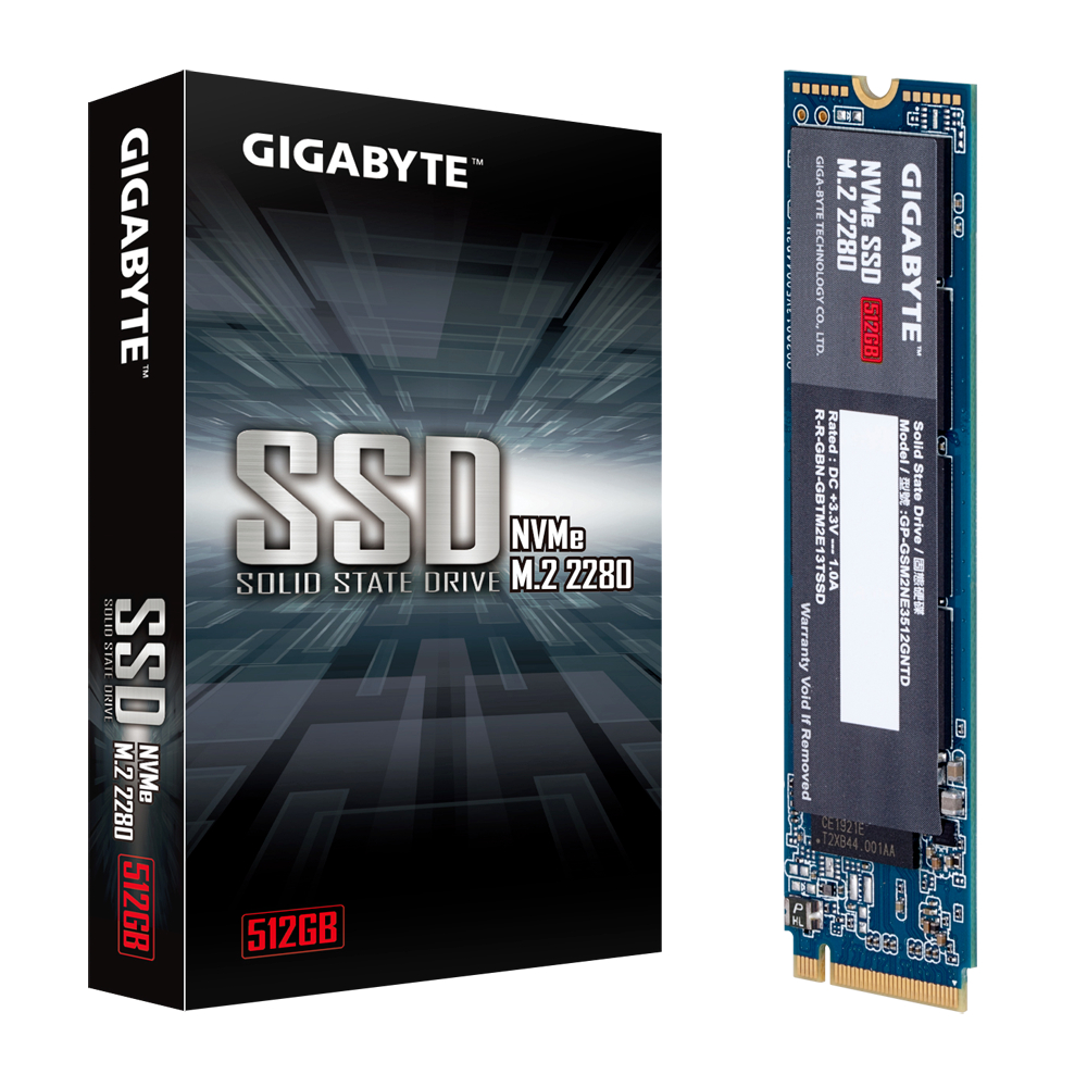 GIGABYTE NVMe SSD M.2 | 256GB |  512GB | Warranty 5 Year