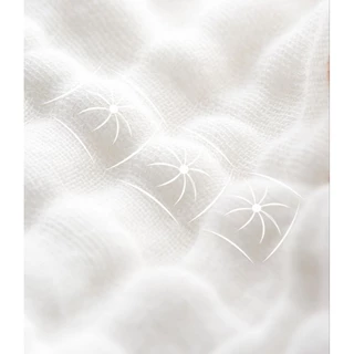 ผ้ามัสลินแบมบู ผืนใหญ่ Muslin แบบหนา 6 ชั้น ขนาด110×110 cm. พร้อมส่ง ‼️หนานุ่ม เกรดดี ลายใหม่สวยๆ ผ้าห่ม ผ้าห่อตัว