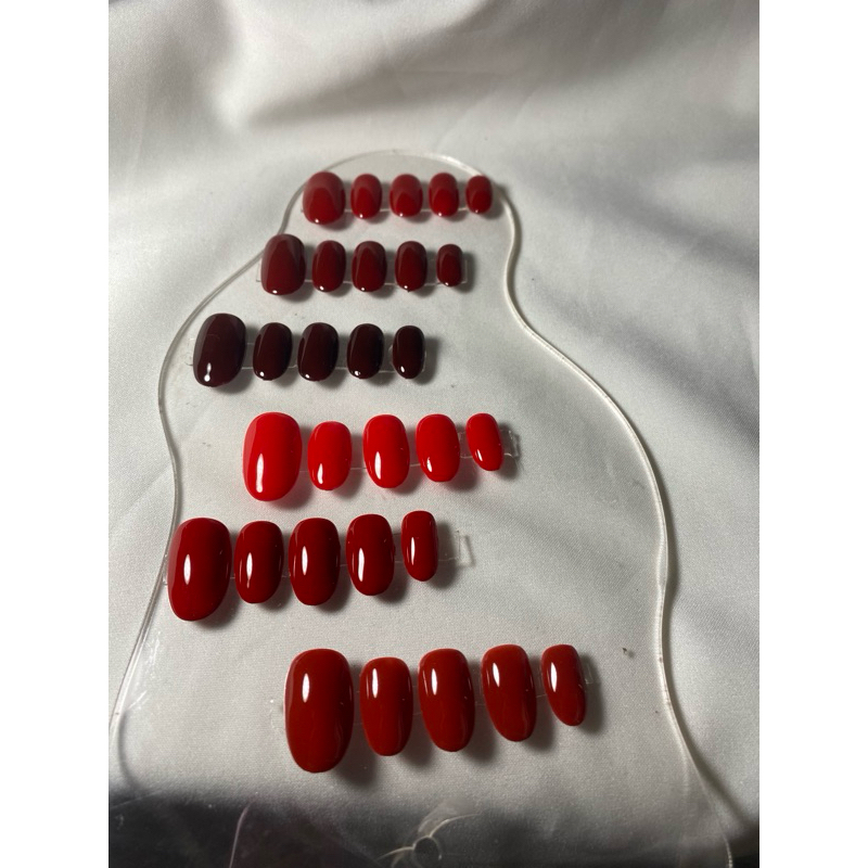red color รวมเล็บเจลโทนสีแดงสุดฮิต ขับผิว สวย หรู น่ารักมาก