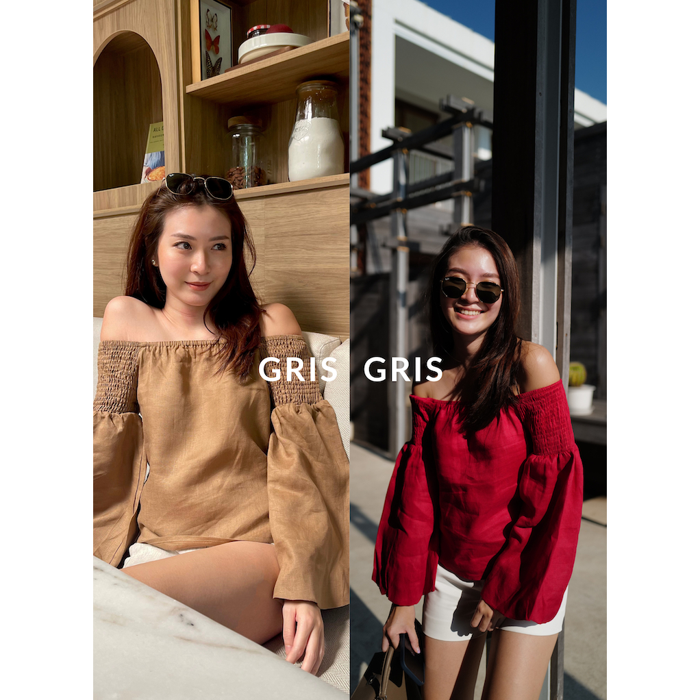 GRIS - Palin top เสื้อปาลิน
