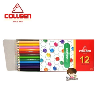สีไม้ยาวคอลลีน 12สี 24สี 36สี 48สี 60 สี 1 หัว No.775 COLLEEN