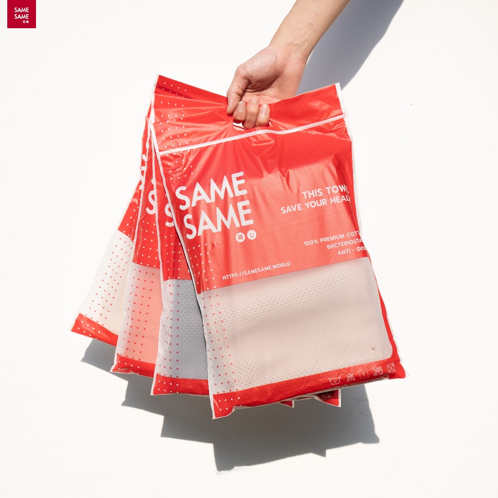 Samesameผ้าเช็ดตัวรังผึ้งเอ็กซ์ตร้า ผ้าเช็ดตัวสไตล์ญี่ปุ่น ผ้าเช็ดตัวผืนใหญ่ ราคา ถูกที่สุด ดีลบีเคเค แกลเลอรีภาพที่ 6
