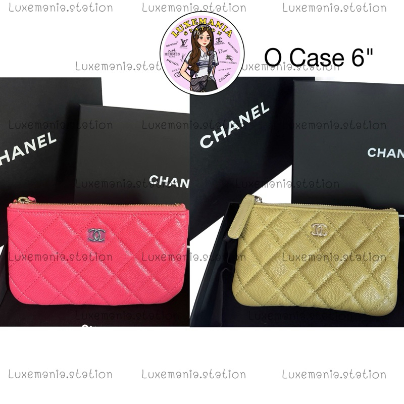 👜: New!! Chanel O Case 6” ‼️ก่อนกดสั่งรบกวนทักมาเช็คสต๊อคก่อนนะคะ‼️