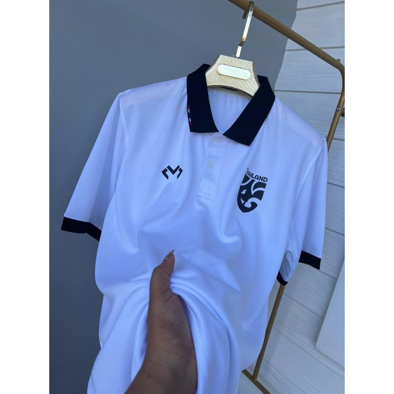 Newโปโล Ma-i M-02พร้อมโลโก้ma-i+ใหม่ดำ ใหม่ล่าสุด