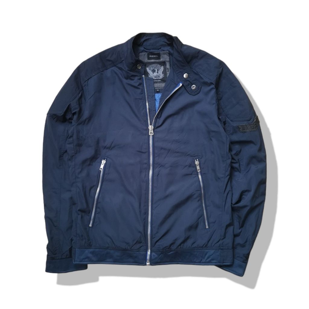 Diesel Navy Blues J-Eiko Zipper Jacket รอบอก 42”