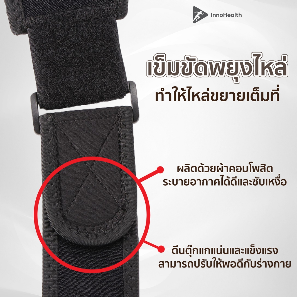 iCorrector สายยืดหลัง InnoHealth บรรเทาอาการออฟฟิศซินโดรม หลังค่อม ช่วยปรับสรีระช่วงไหล่ ใส่นั่งทำงาน ทำกิจกรรมได้ปกติ รูปที่ 4
