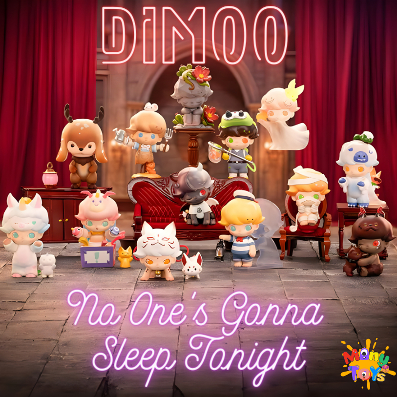 (Live ลด 100-) กล่องสุ่ม ดีมู่ DIMOO No One's Gonna Sleep Tonight Series Figures ของแท้ 100% [พร้อมส่งในไทย]
