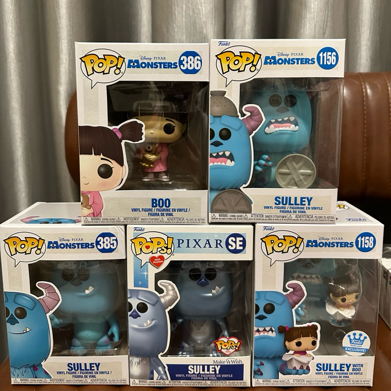Funko Sulley and Boo, Monster, Disney Pixar