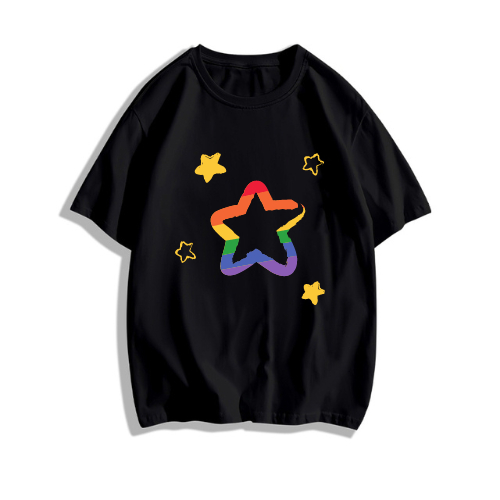 LGBT T-SHIRT เสื้อยืดผ้าคอตตอน แขนสั้น คอกลม มีของพร้อมส่ง