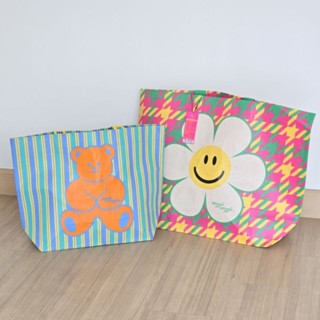 ( พร้อมส่ง ) Wiggle Wiggle Reusable Shopper Bag