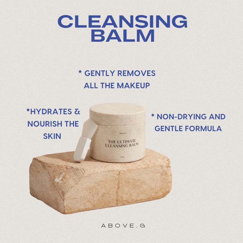 ABOVE.G THE ULTIMATE CLEANSING BALM บาล์มทำความสะอาดเครื่องสำอาง(New Package)