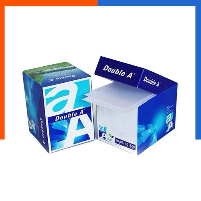 กระดาษโน๊ต สีขาว Mini Box ขนาด 60x83 มม. 80 แกรม 600 แผ่น กระดาษจด กระดาษโน้ต DOUBLE A  US.Station