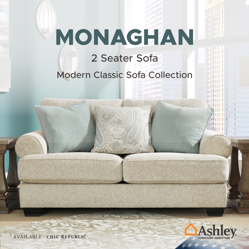 Ashley โซฟา 2 ที่นั่ง รุ่น MONAGHAN/2,2 Seater Sofa