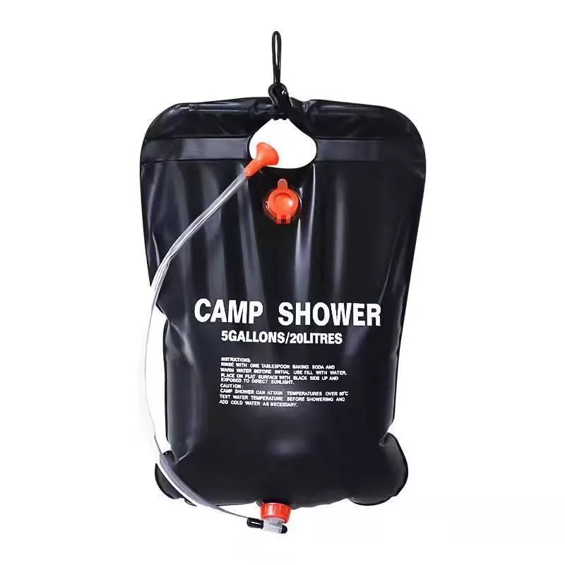ถุงอาบน้ำ 20L แคมป์ปิ้ง  อุปกรณ์แคมปิ้ง ถุงอาบน้ำพลังงานแสงอาทิตย์ camping ถุงอาบน้ำกลางแจ้ง เดินป่าถุงน้ำพีวีซีอุปกรณ์ต thumbnail 10