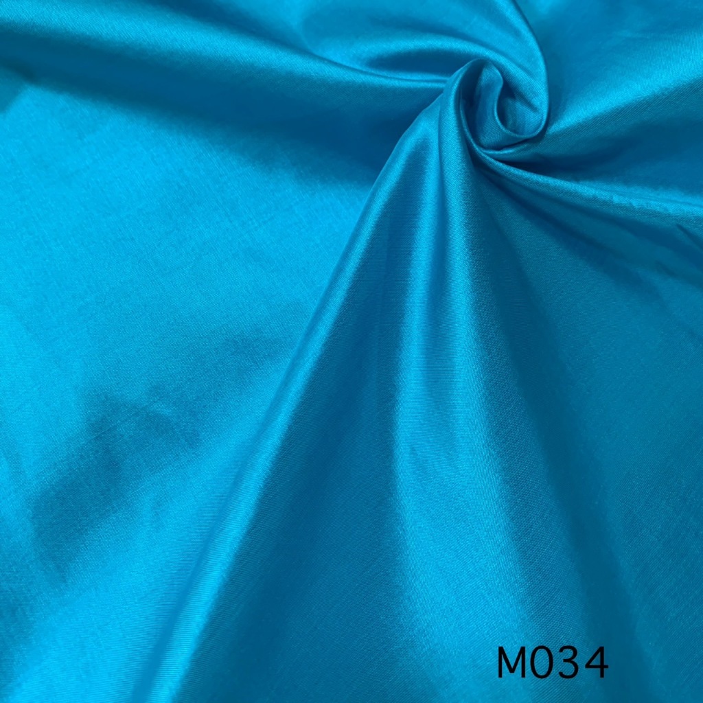ผ้าไหมสีพื้น โทนฟ้า ม่วง น้ำเงิน ไหมแท้ 100% กว้าง 1 เมตร ยาว 1 หลา (จำนวน 1 เท่ากับ 1 หลา) ตัดเสื้อต้อง 2 หลานะคะ