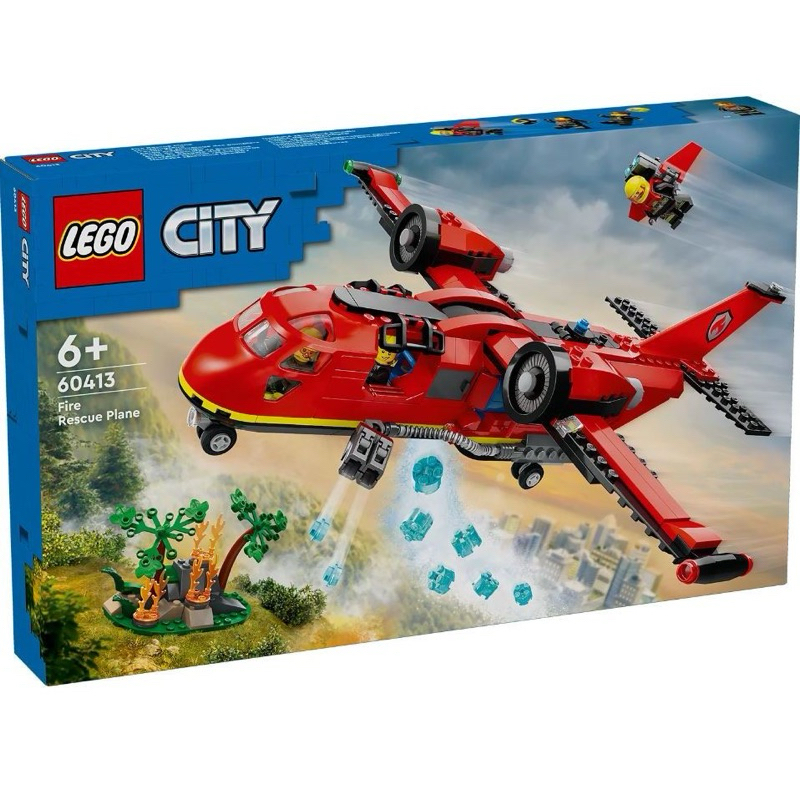 LEGO City 60413 Fire Rescue Plane by Bricks_Kp