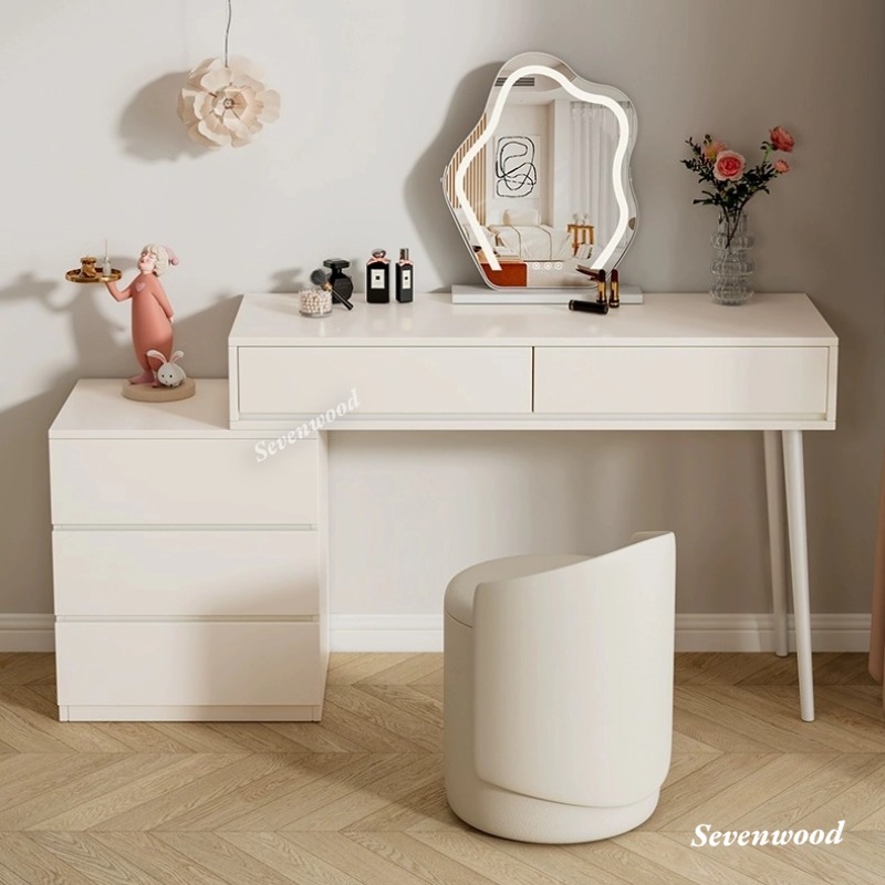Sevenwood โต๊ะแป้ง โต๊ะเครื่องแป้ง โต๊ะแต่งหน้า สไตล์มินิมอล