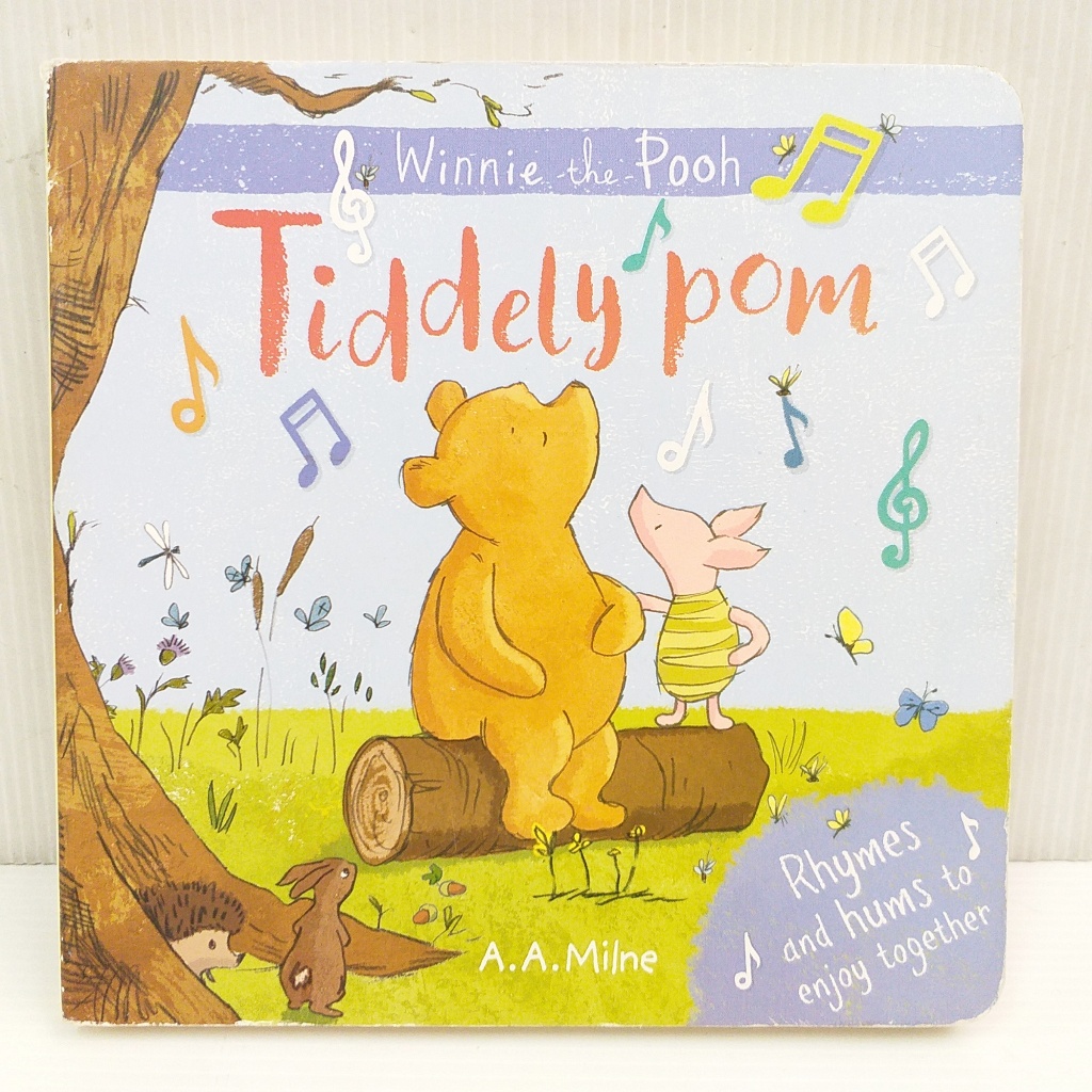 Tiddely Pom Winnie the Pooh นิทานเพลงหมีพูห์ ภาษาอังกฤษ มือสอง บอร์ดบุ๊ก