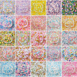 Baker Tree เม็ดมุกน้ำตาลแต่งเค้ก/คัพเค้ก 25/50/100 กรัม ราคาถูก Sugar Sprinkles