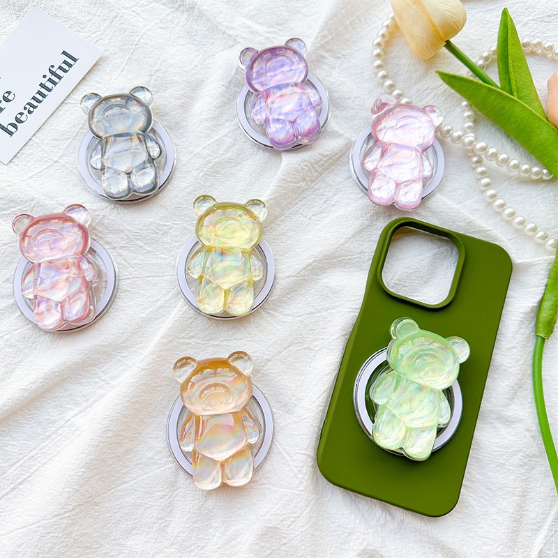 Griprok แม่เหล็ก หมีเยลลี่ ใช้กับเคสชาร์จแม่เหล็ก กริ๊บต็อกแม่เหล็ก ติดได้กับทุกเคส (พร้อมส่งในไทย)