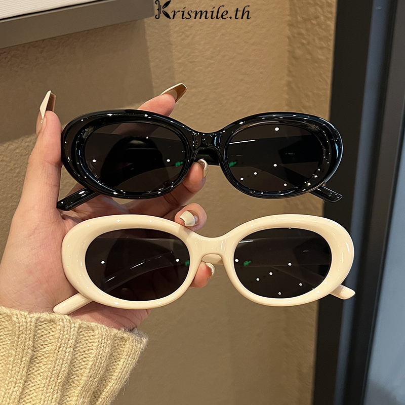 COD-ในไทย💖แว่นตา แว่นตากันแดด รูปดาวตะปูข้าว ป้องกันรังสียูวี ป้องกันแสงแดด ปกป้องดวงตา สไตล์เกาหลี Unisex-Kri