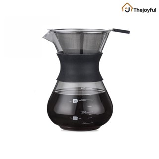 Thejoyful เหยือกดริปกาแฟ กรวยดริปกาแฟ ที่ดริปกาแฟ Coffee Dri…