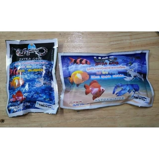 อาหารกุ้งและอาหารเม็ดจมUFOขนาด90กรัมและ200กรัม(พร้อมส่งทุกวัน)