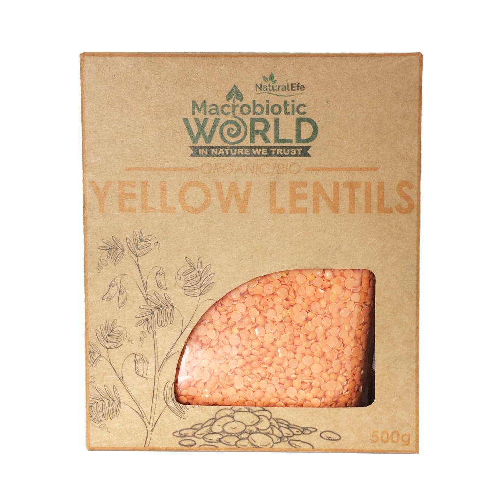 Organic/Bio Yellow Lentils | ถั่วเลนทิล สีเหลือง