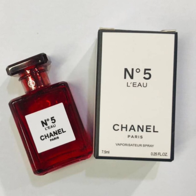 [SKU5100034] N5 l'eau red edition 5 ml แบบหัวแต้มน้ําหอม Tester น้ําหอมหลงไหล Perfume พร้อมจัดส่งในไทย
