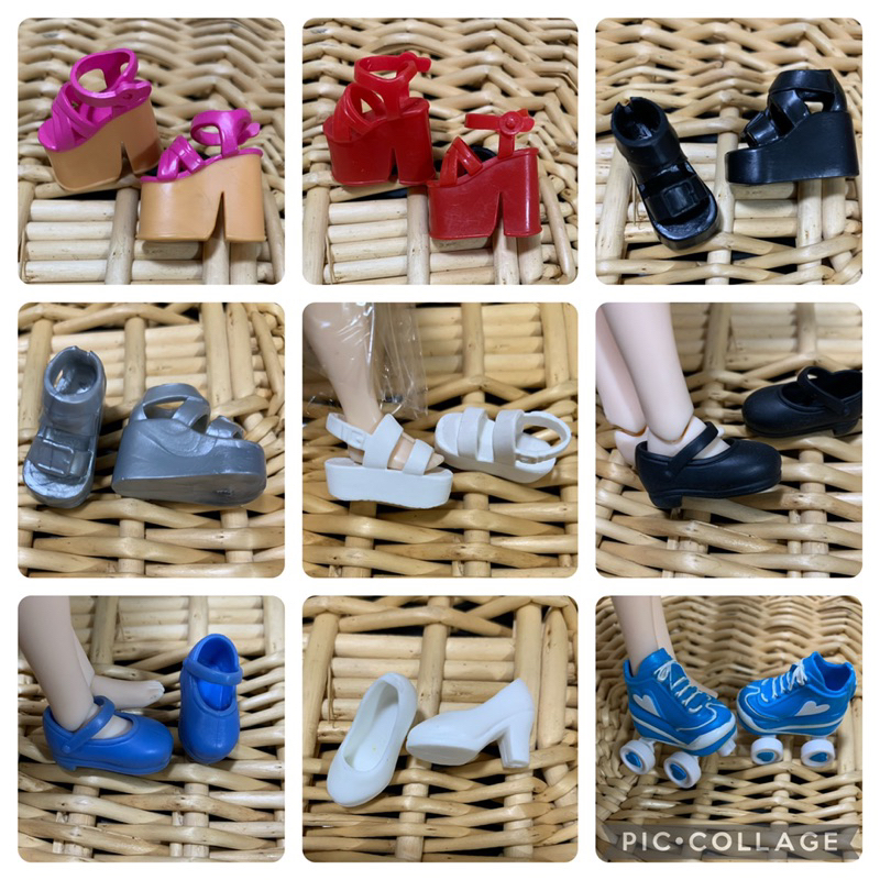 รองเท้าตุ๊กตาบลายธ์ blythe doll shoes ของตุ๊กตานะคะ