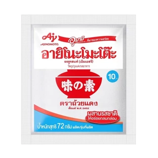 Ajinomoto อายิโนะโมะโต๊ะผงชูรส 72 กรัม detergents