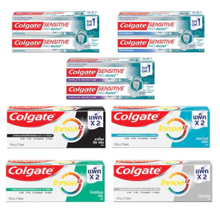 [🗓Exp.2027] ยาสีฟัน คอลเกต เซนซิทีฟโปรรีลีฟ Colgate Sensitive Pro Relief 110g*2หลอด ยาสีฟันลดอาการเสียวฟัน