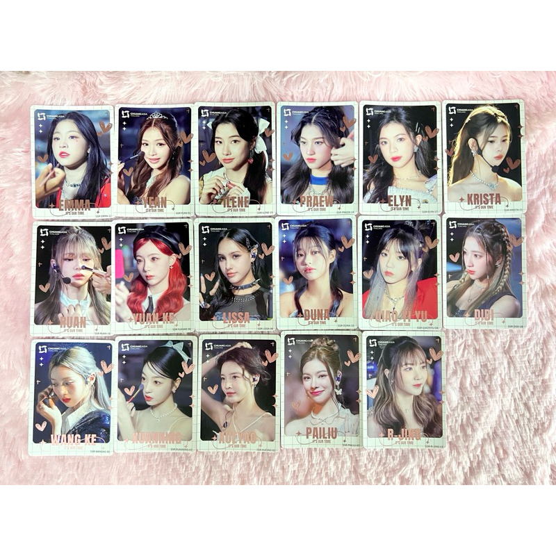 พร้อมส่ง 💗 การ์ด Chuang Asia 2024 Round 3 SSR Gen1es