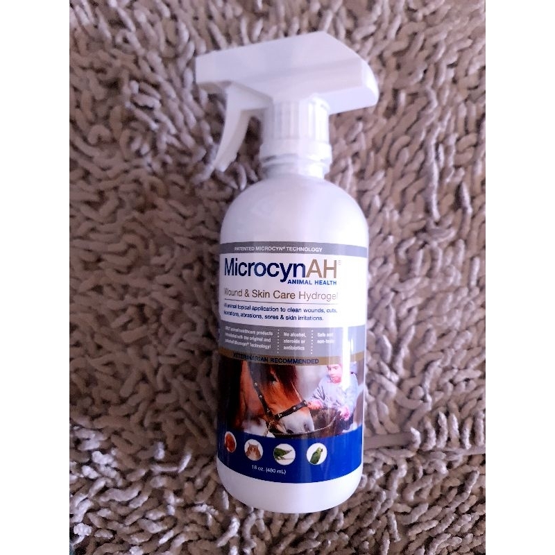 Microcyn AH Hydrogel ขนาด 480  ml  พ่นแผล สำหรับสัตว์
