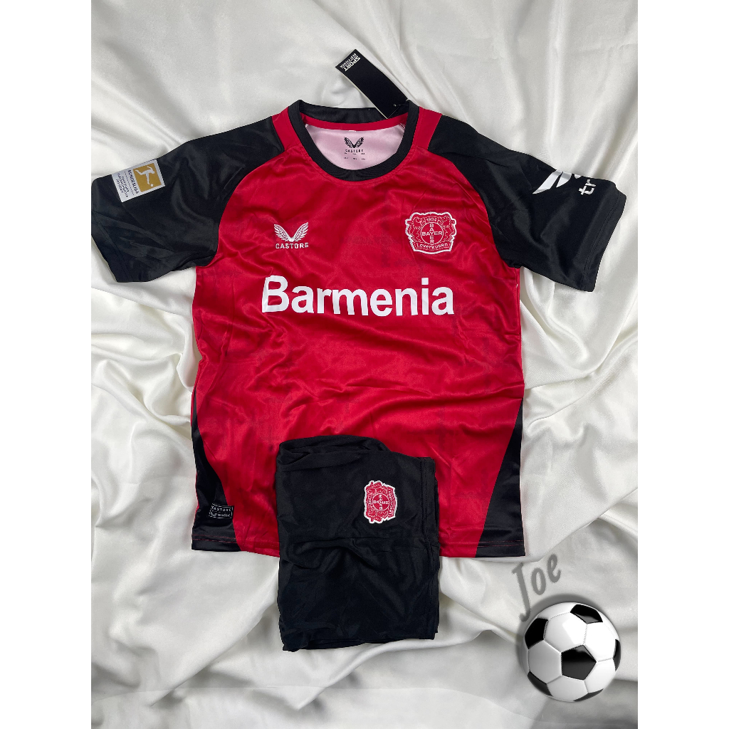 [New Season] ชุดบอล B04 (Black) เสื้อบอลและกางเกงบอลผู้ชาย ปี 2024-2025 ใหม่ล่าสุด
