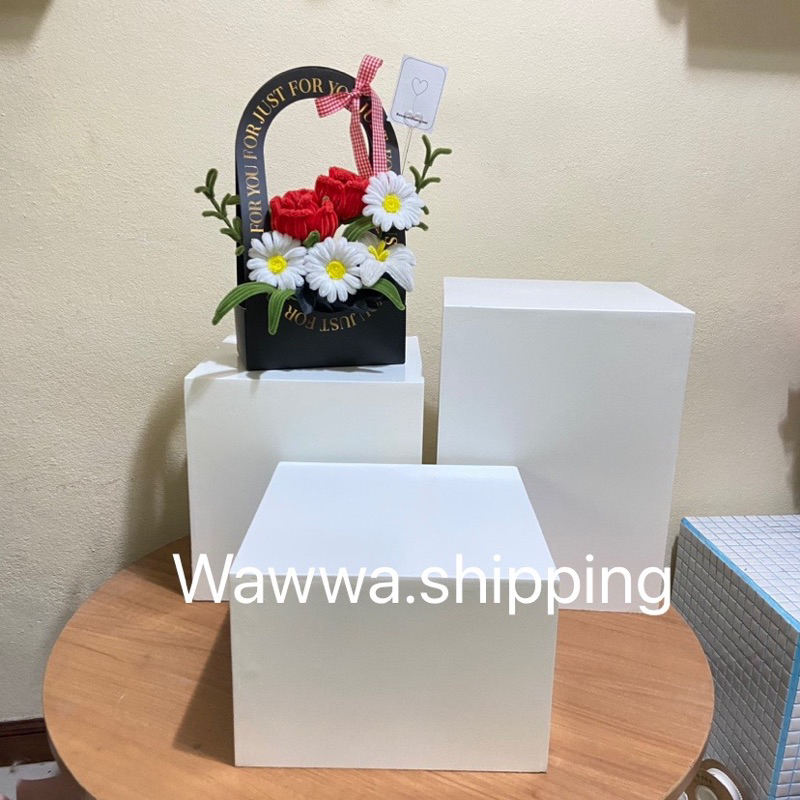 *พร้อมส่ง* โต๊ะไม้โชว์สินค้า ที่โชว์สินค้า ฐานโชว์สินค้า โต๊ะกลาง โต๊ะกาแฟ กดสั่งทีละตัว