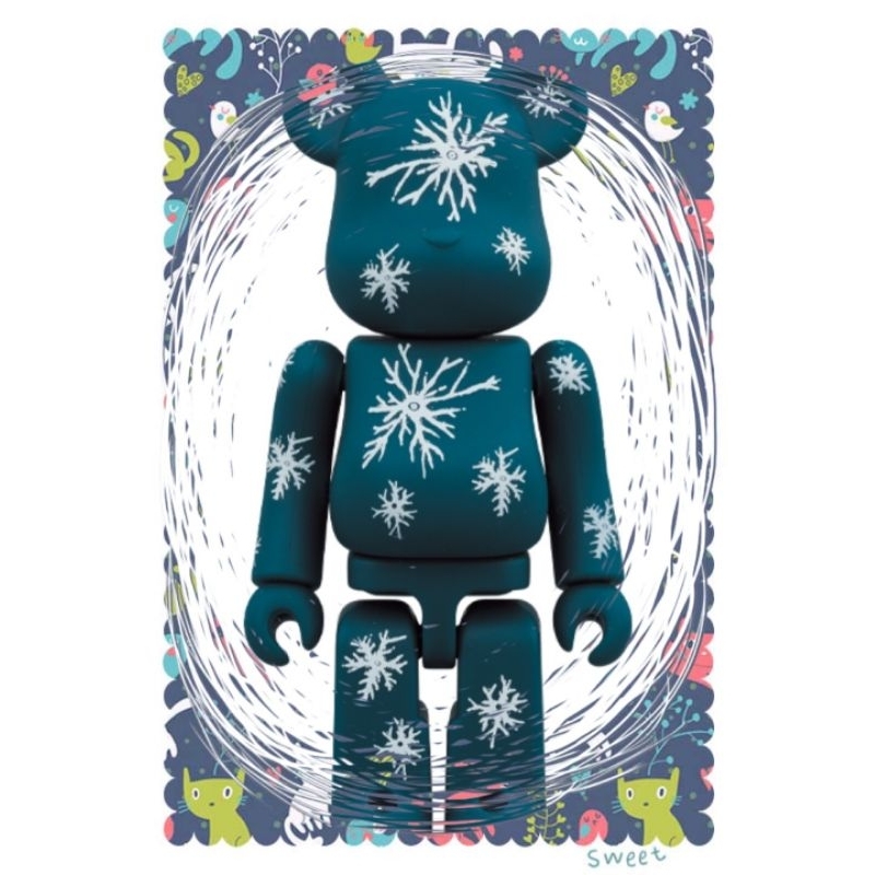 (ของแท้) BE@RBRICK 100% Shiroi Koibito (bearbrick)