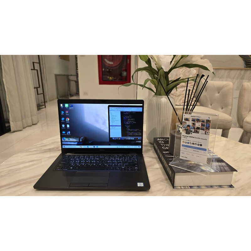 Notebook DELL latitude 5300 💻cpu: intel core i5 8365U 4c 8t 💻ram:8g 💻M.2 :128g โน๊ตบุ๊คมือสอง