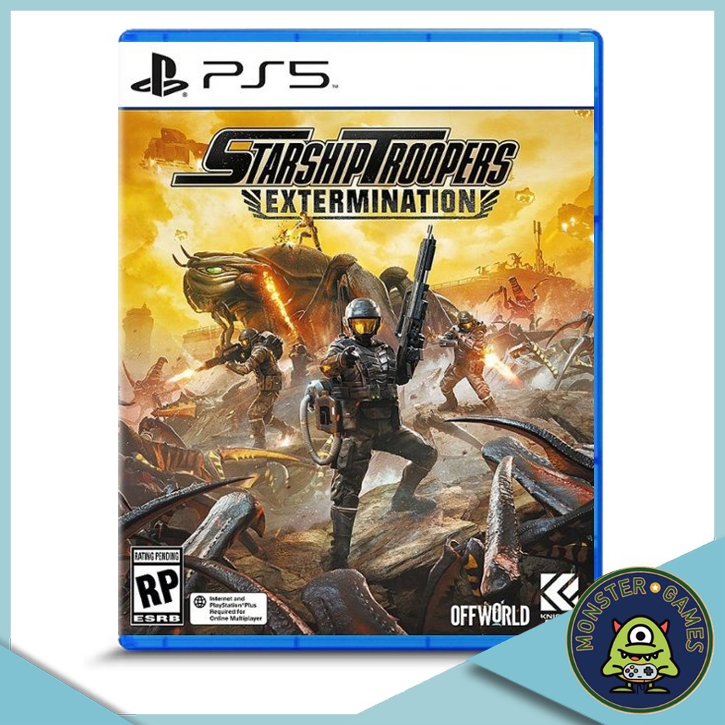 Starship Troopers Extermination PS5 Game แผ่นแท้มือ1!!!!! (Star Ship Trooper Extermination PS5)