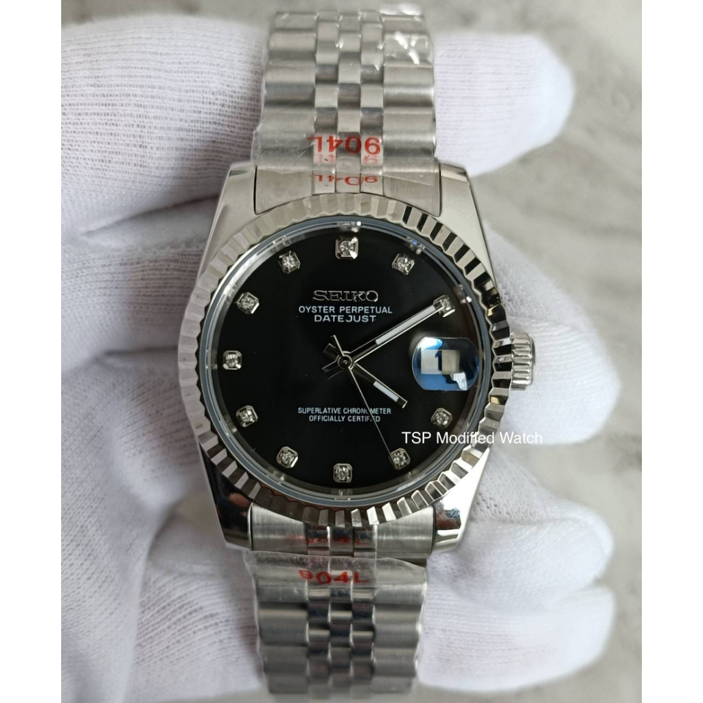 Seiko Mod Datejust Diamond Jubilee 36