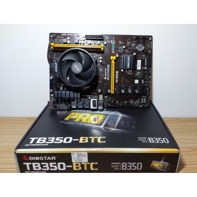 BIOSTAR TB350-BTC CPU Support	AMD A-series