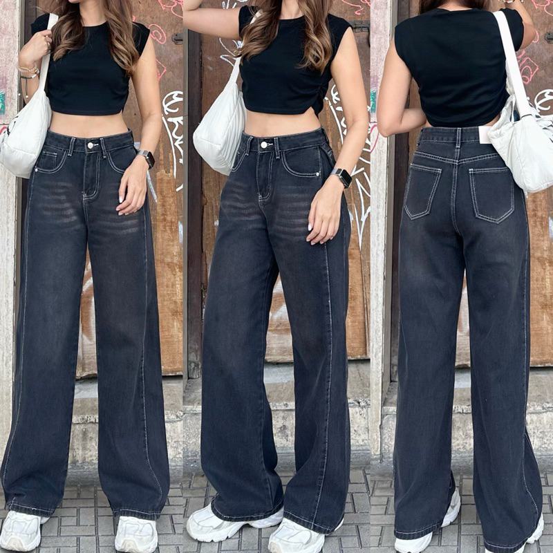 (จัดส่งภายใน 2 วัน) กางเกงยีนส์ Sarun jeans by modishop