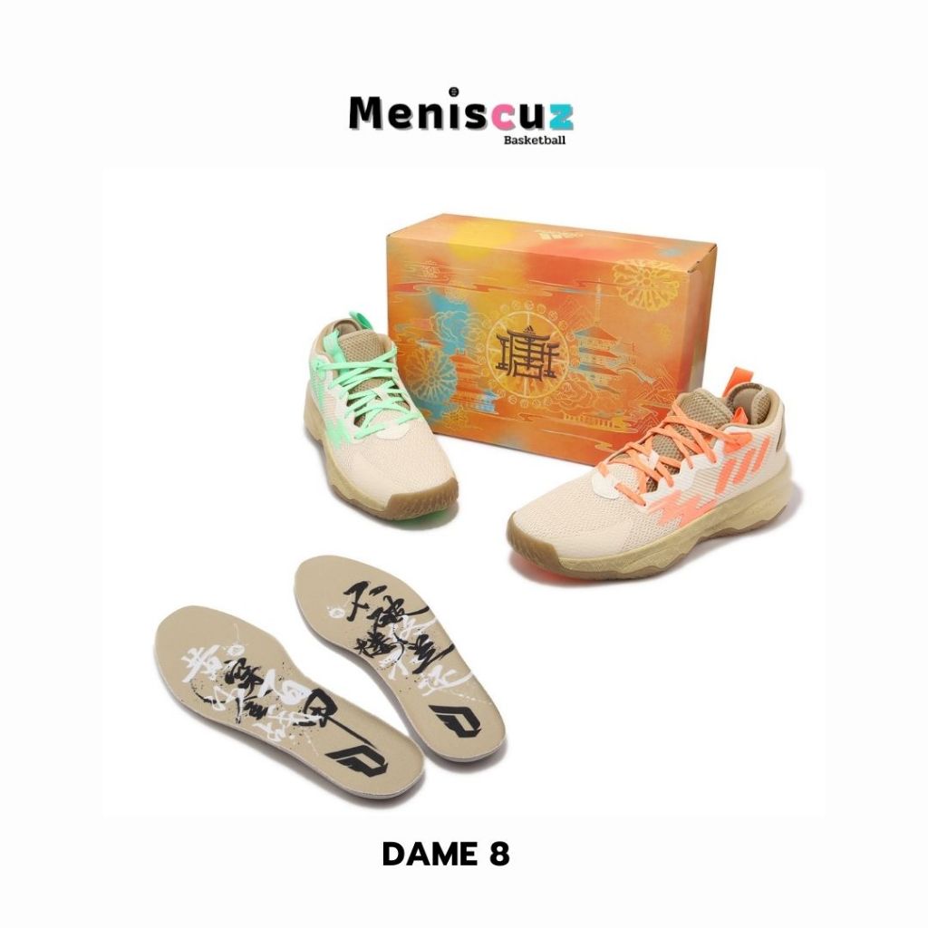 รองเท้าบาส adidas DAME 8 FZ6005 สีพิเศษ